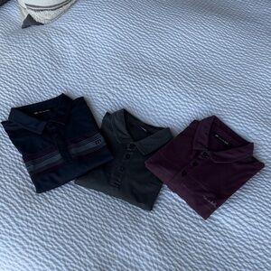 Men's Travis Matthew Polo Shirt Set - Blue, Gray, Purple